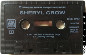 Sheryl Crow Tomorrow Never Dies United Kingdom Cassette single 582 456-4 product image photo cover number 3