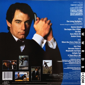 John Barry The Living Daylights United Kingdom LP (12") WX 111 product image photo cover number 1