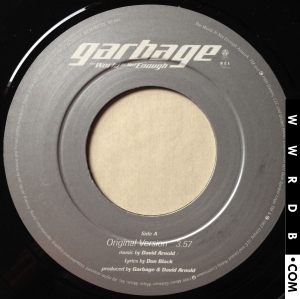 Garbage | David Arnold The World Is Not Enough United Kingdom 7" single RAXJB 40 product image photo cover