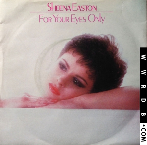 Sheena Easton | Bill Conti For Your Eyes Only United Kingdom 7" single EMI 5195 product image photo cover