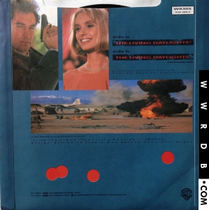 a-ha The Living Daylights United Kingdom 7" single W8305 product image photo cover number 1