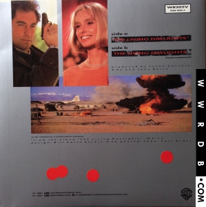a-ha The Living Daylights United Kingdom 7" single W8305V product image photo cover number 1