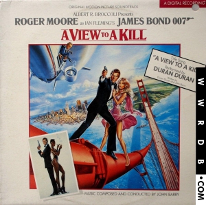 John Barry A View To A Kill Australian LP (12") PCSO.240349 product image photo cover