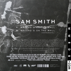 Sam Smith Writing's On The Wall United Kingdom 7" single 4754616 product image photo cover number 1