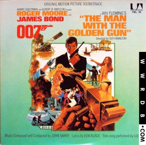 John Barry The Man With The Golden Gun Japanese LP (12") FML-36 product image photo cover