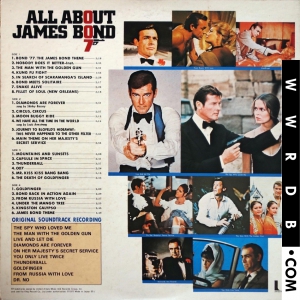 Various Artists Superpak - All About James Bond 007 Japanese LP (12") FMW-39/40 product image photo cover number 1