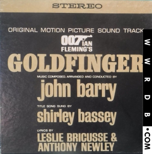 John Barry Goldfinger American Reel To Reel Tape MUA 5117 product image photo cover