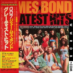 Various Artists James Bond Greatest Hits Japanese LP (12") K28P-4082 product image photo cover